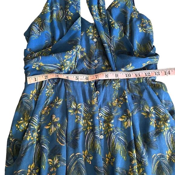 Free People | Floral Jumpsuit with Pockets, Size 2 - Picture 9 of 11